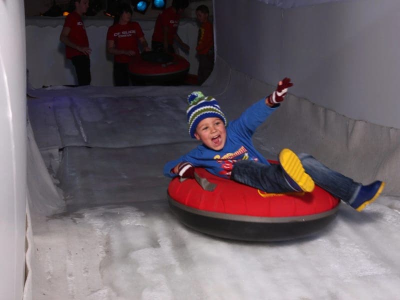 Indoor Ice Slide